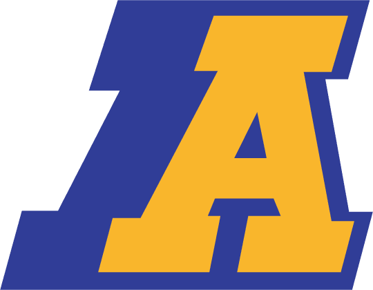 Akron Zips 1986-2001 Primary Logo Print Decal